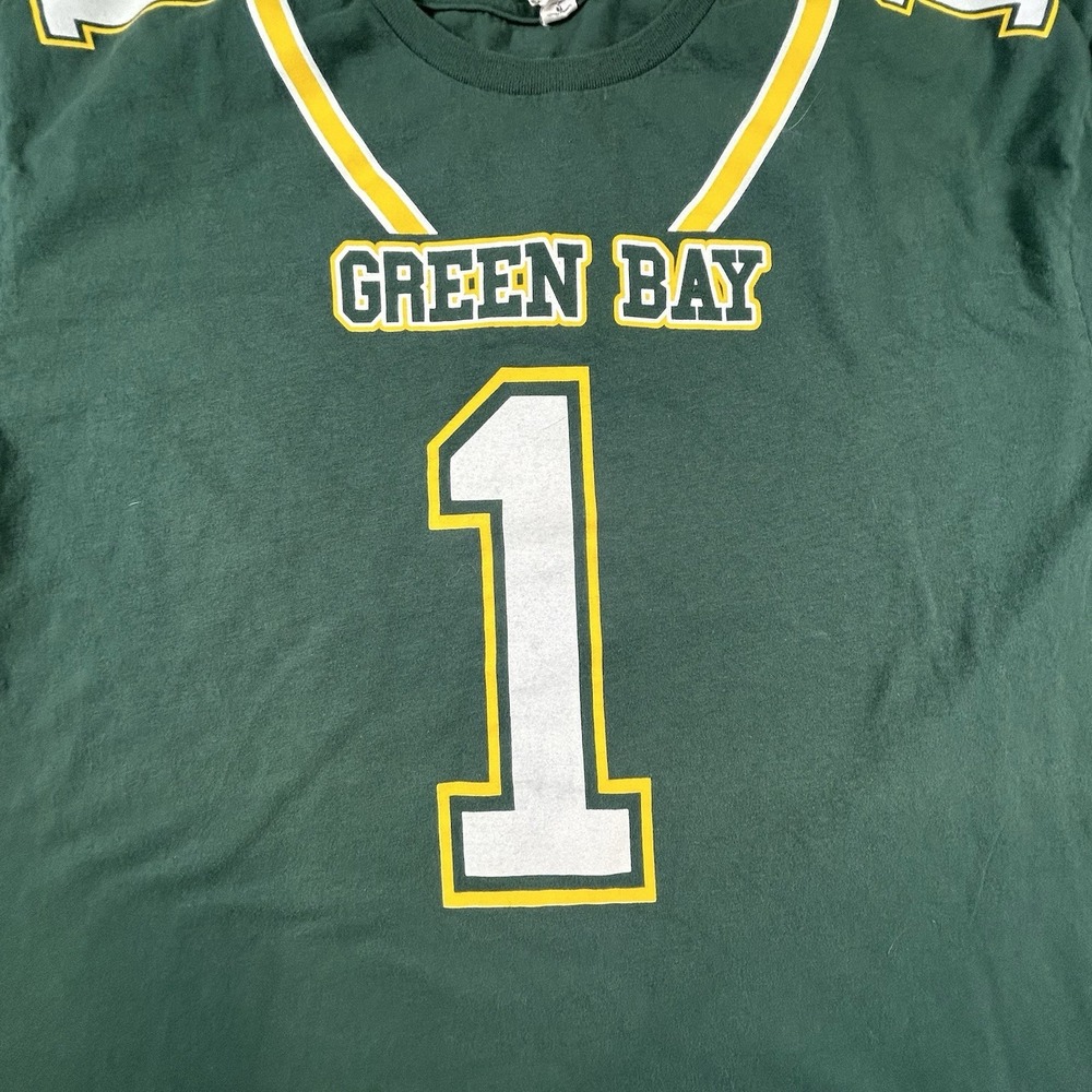 NFL Green Bay Packers #1 Men's Short Sleeve T Shirt  SZ XL Live Well
